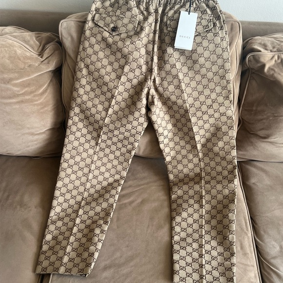 GG CANVAS TRACK BOTTOMS men 46 = small brand new - Picture 6 of 12